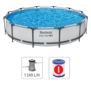 Бассейн Bestway Steel Pro Max Round 56416