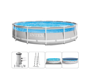 Бассейн PRISM FRAME CLEARVIEW 427х107см, 12706Л